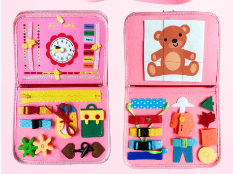 NESTNKIDS™ Montessori Busy Board