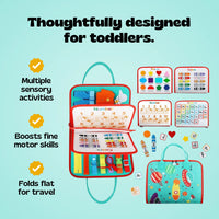NESTNKIDS™ Montessori Busy Board
