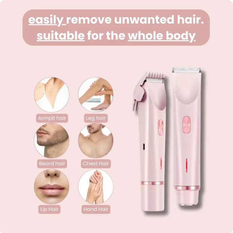 GlowShave™ 2-in-1 Shaver