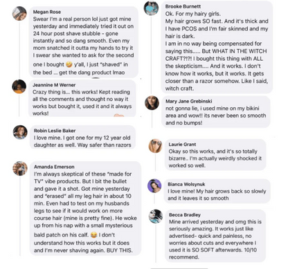 GlowShave™ 2-in-1 Shaver